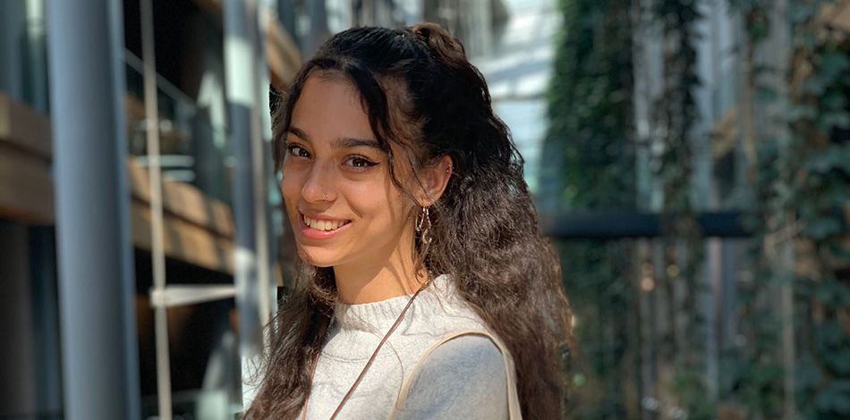 Laura Pacios, student of the Liceu Conservatory, participates in the European Youth Event