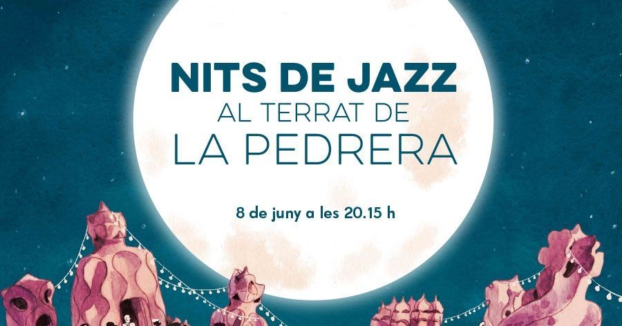 Cartell Nits de Jazz Terrat Pedrera : concert inaugural Liceu Big Band