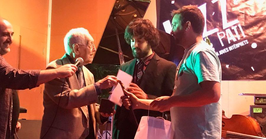 Alumne Tom Amat Premi Millor Intèrpret Mostra Jazz Pati Balaguer
