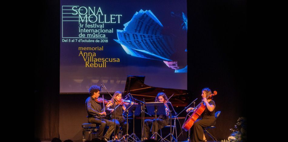 Alumnos del Conservatori Liceu participan en el 3r Festival Internacional de Música Sona Mollet