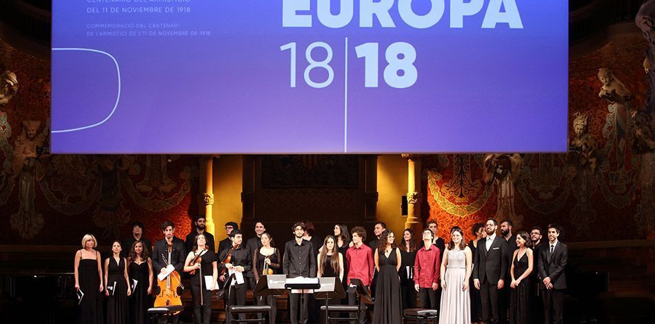 Alumnos del Centro Superior participan en el concierto en conmemoración del centenario del armisticio del 11 de noviembre de 1918