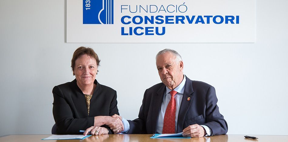 La Fundación Conservatori Liceu firma un nuevo convenio de colaboración con El Ayuntamiento de Villafranca de los Barros