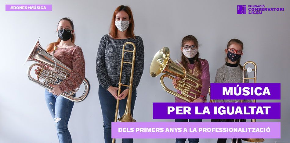 La Fundación Conservatori Liceu celebra el Día Internacional de las Mujeres poniendo en valor la importancia de visualizar las Mujeres en la Música y su acceso a todos los roles musicales sin discriminación por razón de género