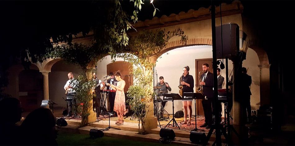Drop Collective, formado por alumnos del Centro Superior de Música Liceu, actuó en el acto solidario organizado por la Fundación El Somni dels Nens