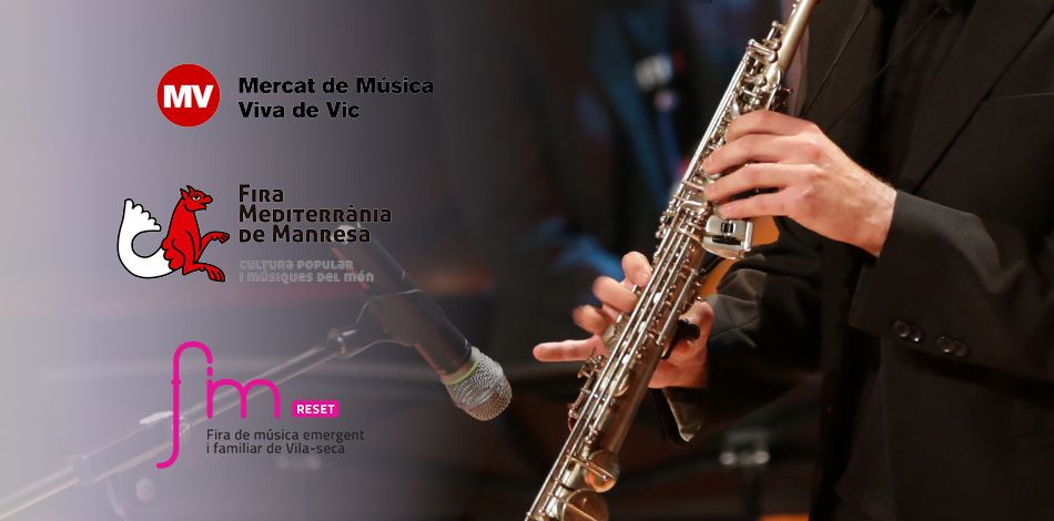 Participa en el Mercat de Música Viva de Vic, la Fira Mediterrània de Manresa y la Fira de Música Emergent i Familiar de Vila-seca