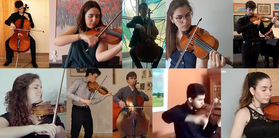 Los alumnos del Centro Superior de la Fundación Conservatori Liceu finalizan la serie de Cuerda del ciclo Liceu Jove