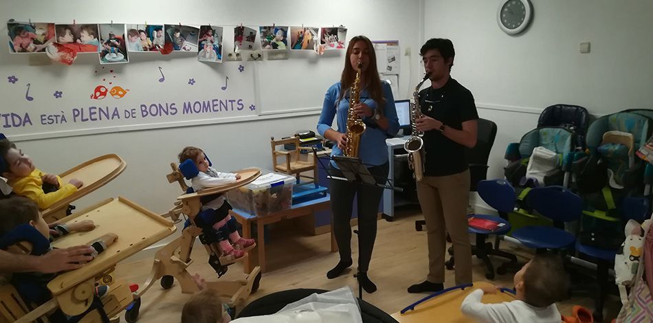 Los alumnos del Centro Superior de Música Liceo participan por segundo año en el proyecto musical de la Fundación Nexo