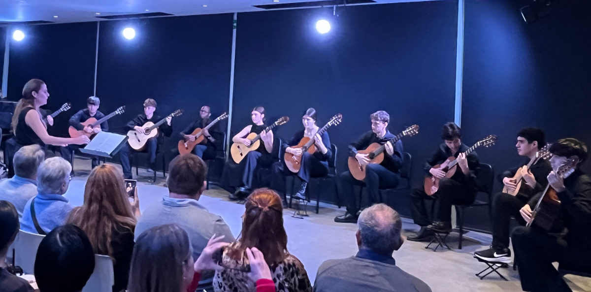Concierto de la Orquesta de Guitarras y la Banda del Centro Profesional Conservatori Liceu