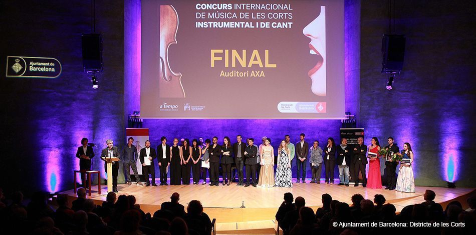 Los alumnos del Centro Superior de Música Liceu demuestran su talento en el XVè Concurso Internacional de Música de las Corts
