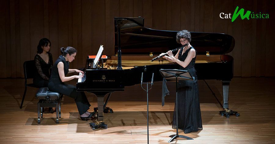 Julia Gallego i Alba Ventura en concert