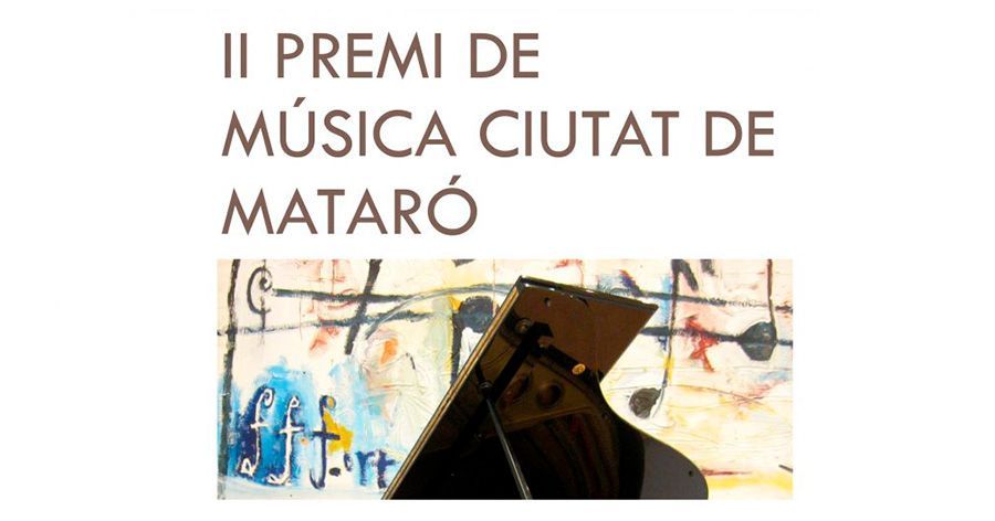 Cartell II Premi Música Ciutat Mataró