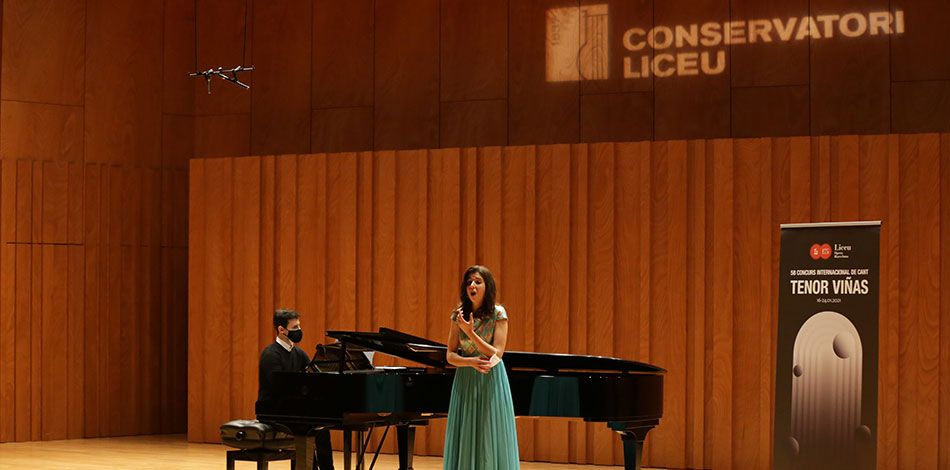 L’Auditori Conservatori Liceu és l’escenari de diverses proves del 58è Concurs Internacional de Cant Tenor Viñas