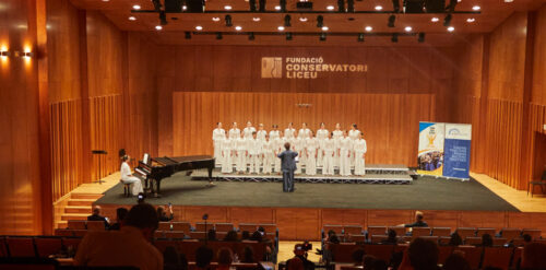 El concurs internacional de cant coral "Sing for Gold" celebra una de les seves finals a l’Auditori Conservatori Liceu