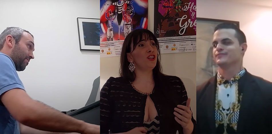 La soprano Jonaina Salvador participa en un concert virtual amb el tenor Andrés Sánchez, solista del Teatre Líric Nacional Cubà