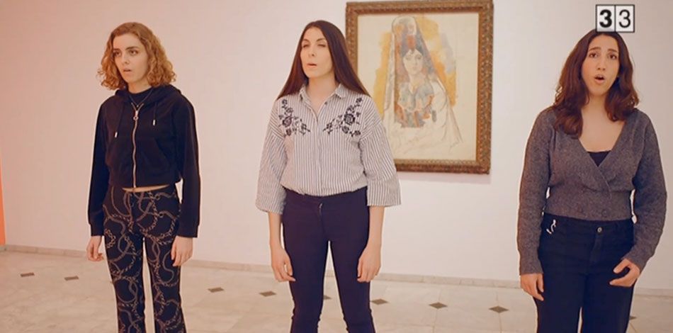 Alumnes del Centre Superior de la Fundació Conservatori Liceu participen en el programa “Un passeig pel Picasso” del C33- TV3