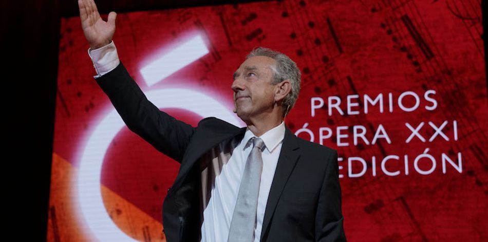 Carlos Chausson, professor del Centre Superior de la Fundació Conservatori Liceu, guardonat en la tercera edició dels Premis Ópera XXI