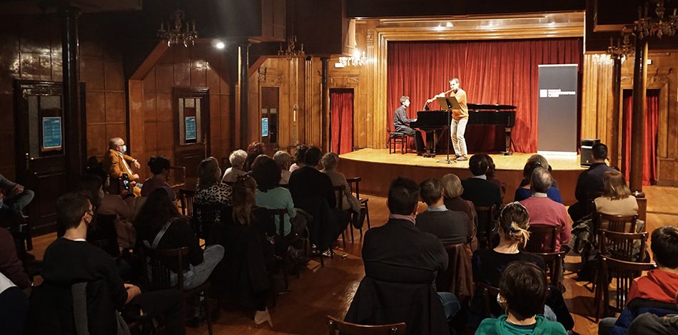Torna el cicle de concerts acadèmics del Centre Professional Conservatori Liceu "Vespres de Música al Teatrino del Conservatori Liceu" amb un concert a càrrec del professorat del centre el 17 de novembre de 2021