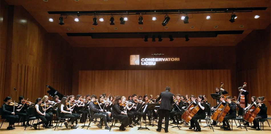 Gran èxit del Concert de Fi de Curs del Centre Professional de Música Liceu
