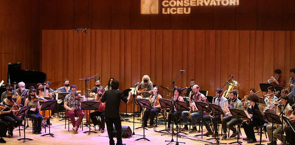 L’Auditori Conservatori Liceu viu una nit històrica en l’homenatge a Jordi Bonell, al que s'ha fet entrega de la Medalla del Conservatori Liceu