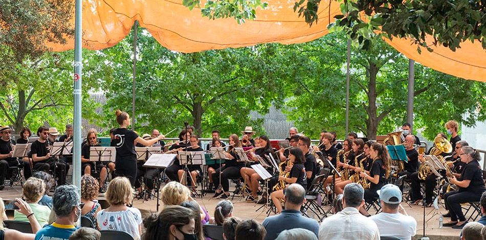 Estel Vivó, alumna del Centre Superior Liceu i becària de la Fundació de Música Ferrer-Salat, nova directora de la Banda de Matadepera