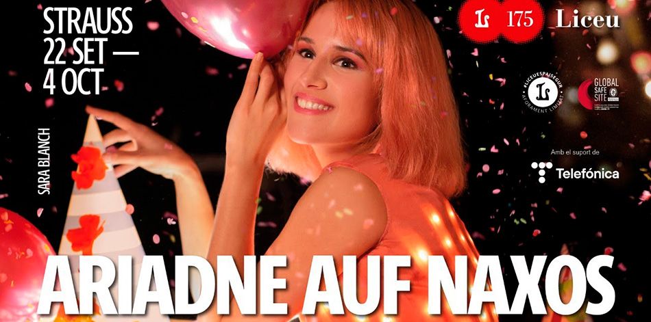 La soprano Sara Blanch, exalumna del Centre Superior Liceu, interpreta el paper de Zerbinetta en l’òpera Ariadne auf Naxos al Gran Teatre del Liceu