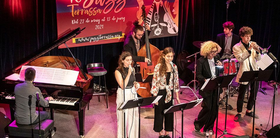 Seven Sides, formació on participen alumnes i exalumnes, del Centre Superior Liceu inauguren l’edició 40 del Festival Jazz Terrrasa