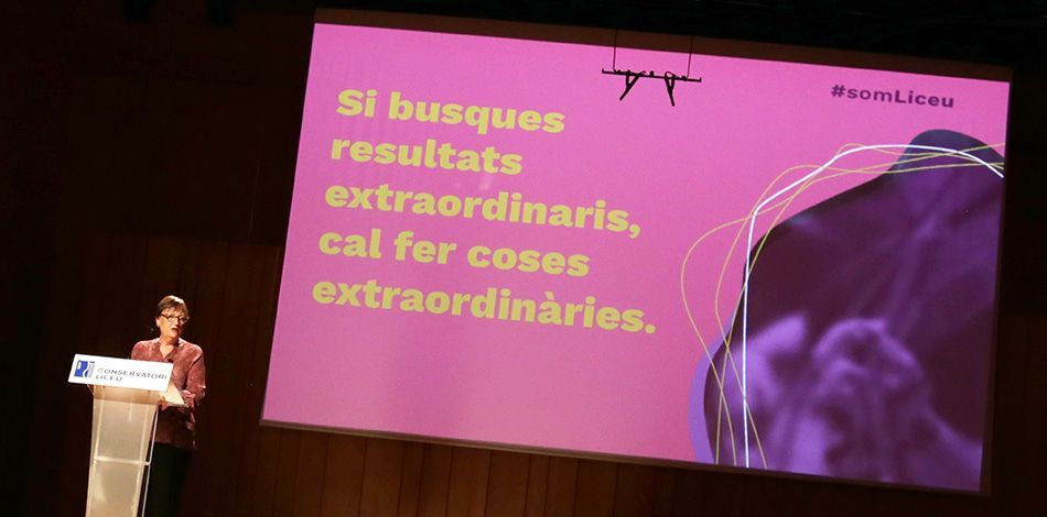 El Centre Superior de Música Liceu celebra la Jornada de Benvinguda del curs 2019-2020