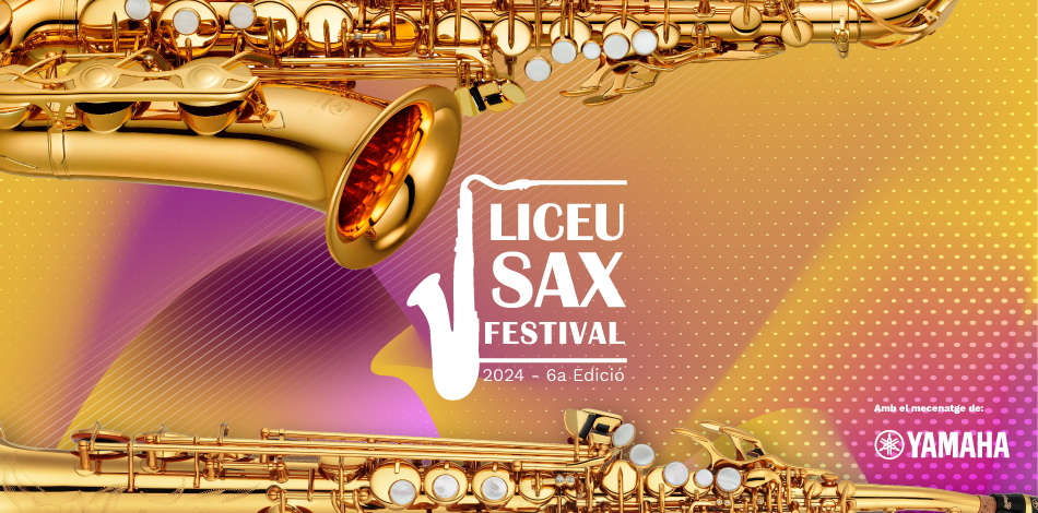 Arriba una nova edició del Liceu Sax Festival!