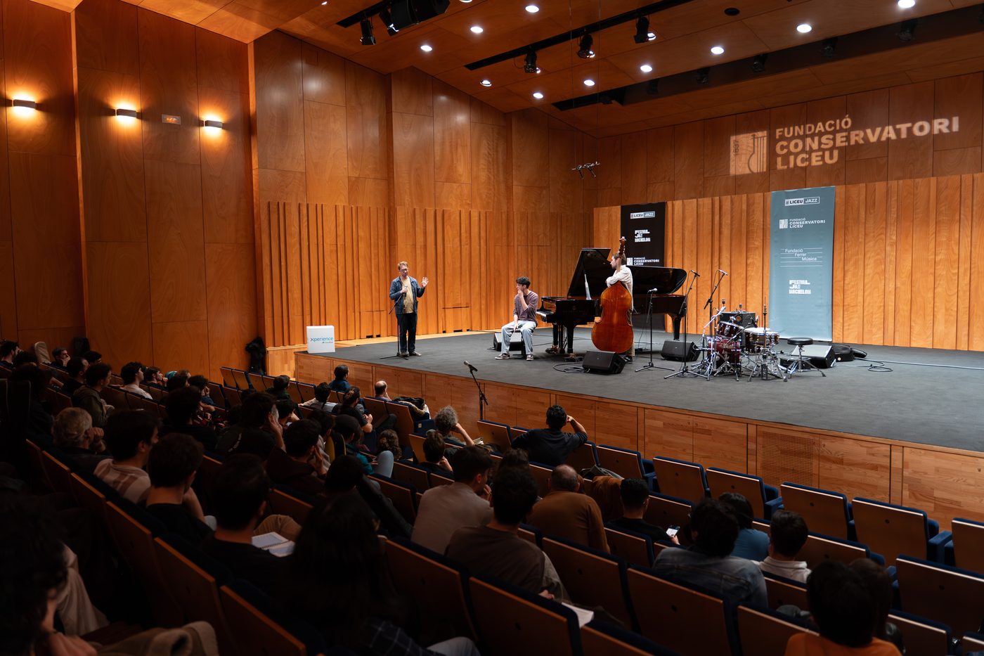 Masterclass de jazz en el Conservatori Liceu