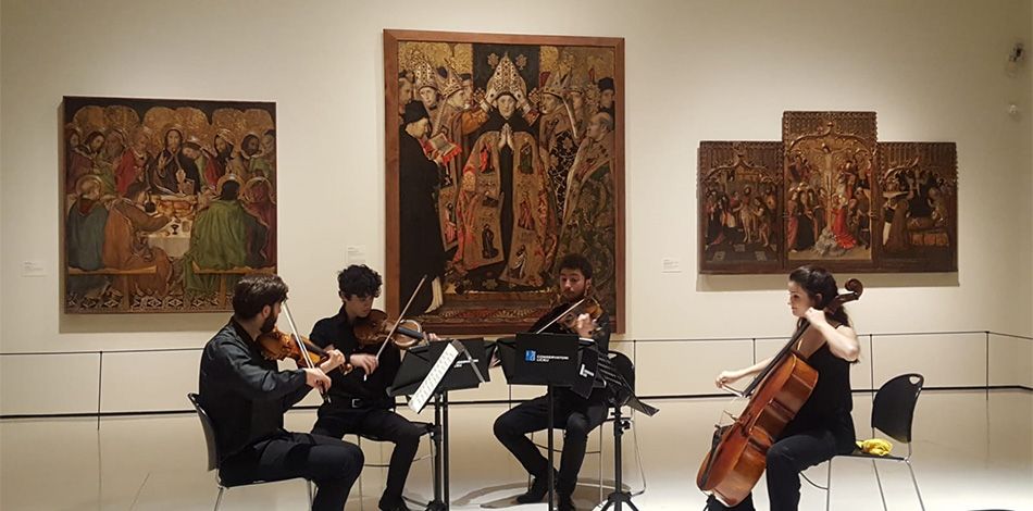 Els alumnes del Centre Superior de Música Liceu oferiran durant el mes de maig 4 concerts de cambra, dins el cicle Música per emmarcar del Museu Nacional d'Art de Catalunya
