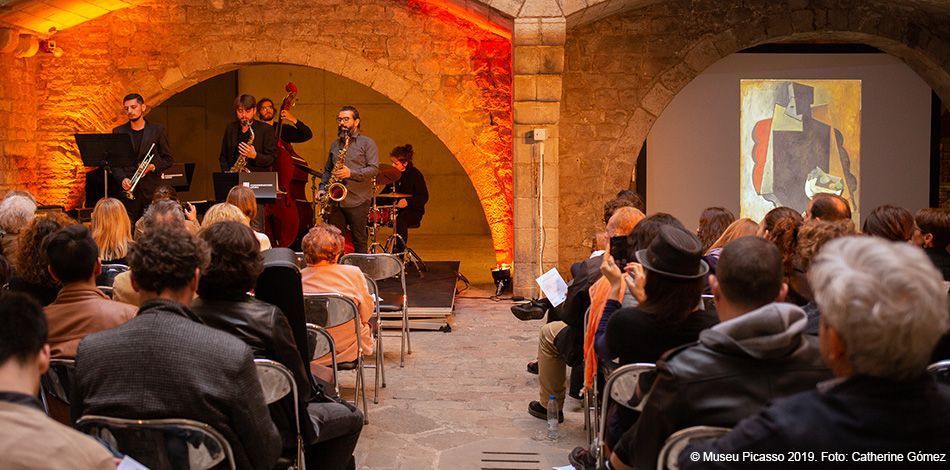 Els alumnes del Centre Superior de Música Liceu han portat la seva música al Museu Picasso de Barcelona en la sisena edició de "Musicant Picasso"