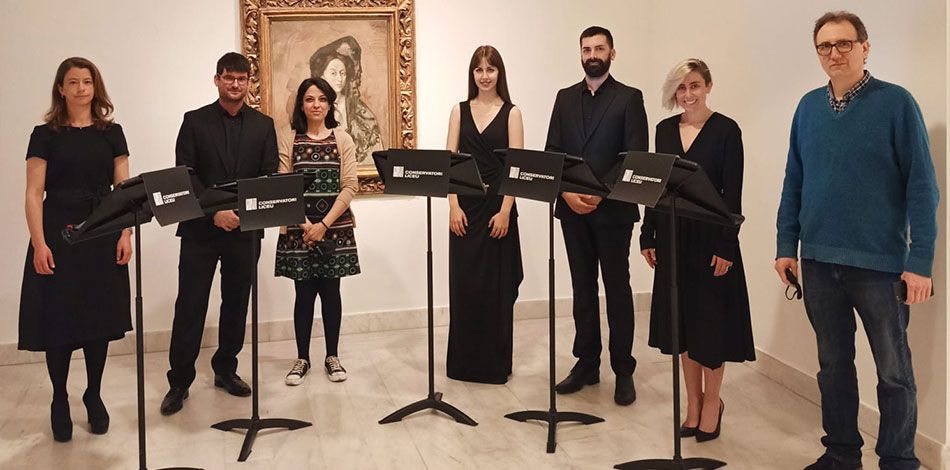 Els alumnes de Composició i Interpretació del Centre Superior de la Fundació Conservatori Liceu participen al projecte “Musicant Picasso”