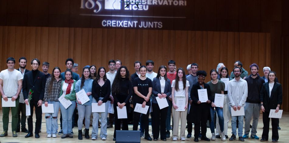 L’Auditori Conservatori Liceu acull la XII edició del Concert Beques Ferrer-Salat – Conservatori Liceu i anuncia en primícia els nous becaris