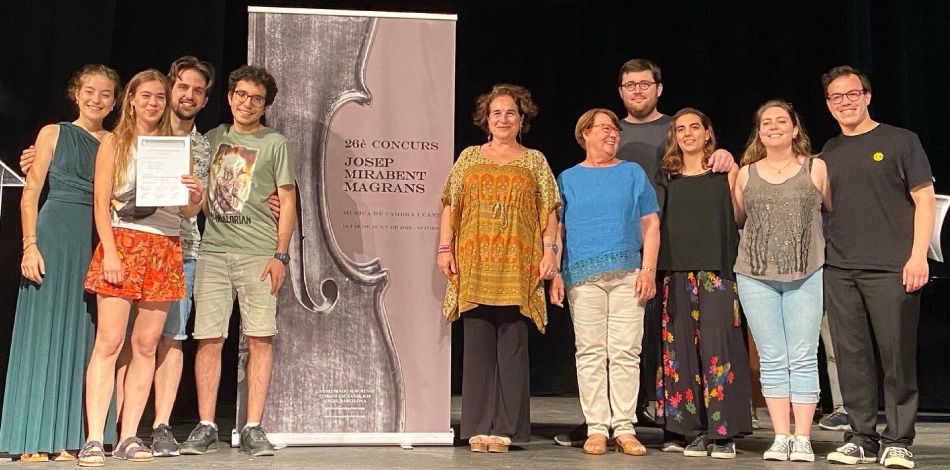 Alumnes i exalumnes de la Fundació Conservatori Liceu han estat guanyadors a l’edició 2022 del Concurs Josep Mirabent i Magrans