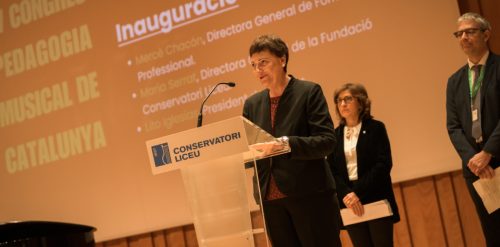 La Fundació Conservatori Liceu acull i participa en el IV Congrés de Pedagogia Musical de Catalunya organitzat per l’ACcat-Associació de Conservatoris de Catalunya