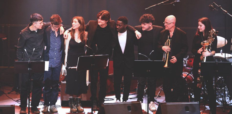 El Liceu Jazz Grup, nascut a les aules de la Fundació Conservatori Liceu, va actuar al Festival Emergents Barcelona de L’Auditori