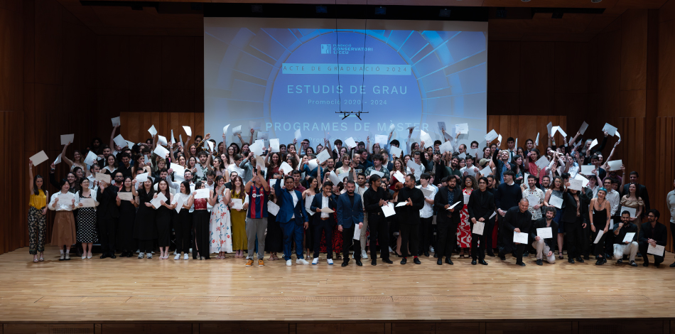 El Conservatori Superior Liceu celebra l’Acte de Graduació 2024