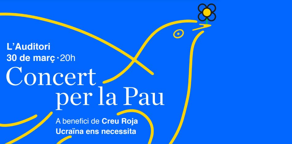 Alumnes del Centre Superior de la Fundació Conservatori Liceu participaran al Concert per la Pau