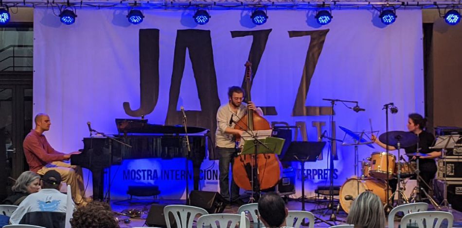 Origins Quartet, format per graduats del Conservatori del Liceu, actua a la cinquena edició de la Mostra internacional de joves intèrprets 'Jazz al Pati'