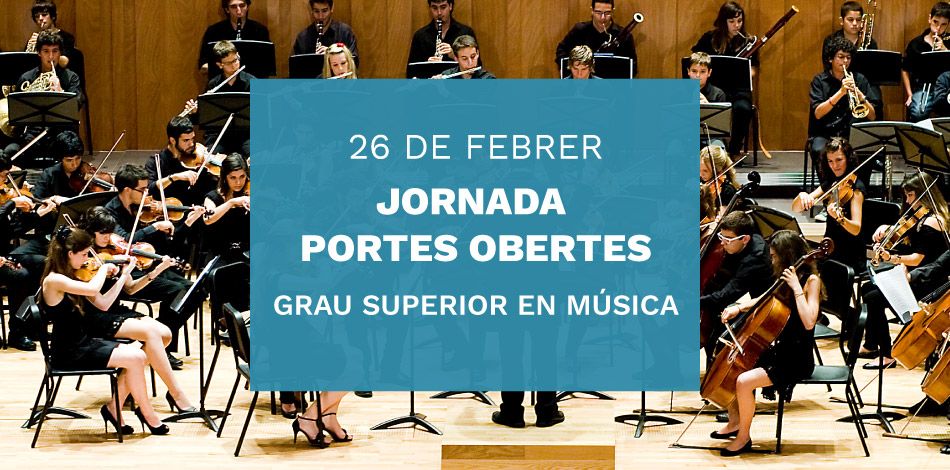 El Centre Superior de la Fundació Conservatori Liceu convoca les Jornades de Portes Obertes 2022