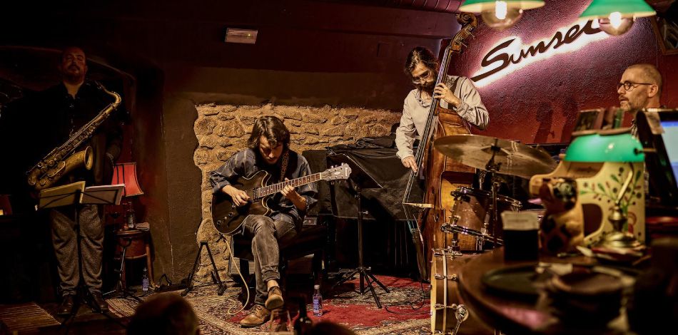 Eddie Mejía Quartet, actua al Sunset Jazz Club Girona