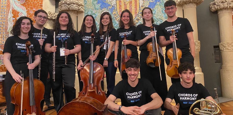 Alumnes del Conservatori Liceu participen al projecte CHORDS OF HARMONY amb Gustavo Dudamel