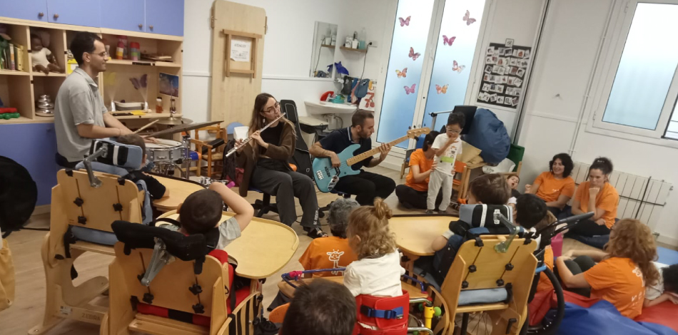 Ana Ayala, Ot Granados i Guillermo Elizaga clouen la participació d’alumnes del Conservatori Superior Liceu al projecte musical amb Nexe Fundació 2023-2024