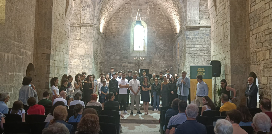Pol Requena i Alexis Pérez Arrúa, alumnes del Conservatori Liceu, guanyadors al Concurs Isaac Albéniz de Camprodon