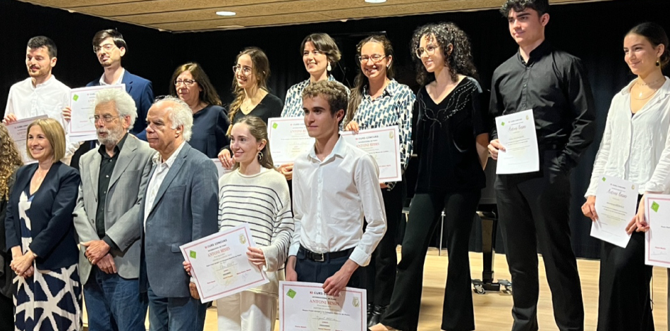 Alumnes del Conservatori Superior Liceu, premiats al XI Concurs de Piano i Música de Cambra Antoni Besses