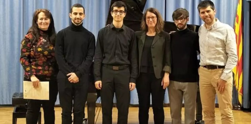 Marc Parés i Marc Sintes, alumnes del Conservatori Liceu, premiats al Concurs infantil i juvenil de piano Maria Vilardell Viñas de Moià