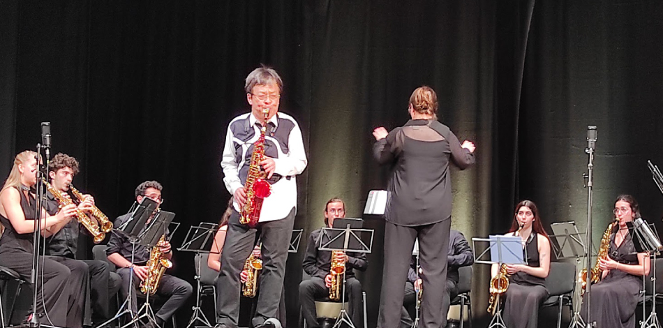Alumnes del Conservatori Superior Liceu participen al Festival Internacional de Saxofones de Palmela (Portugal)