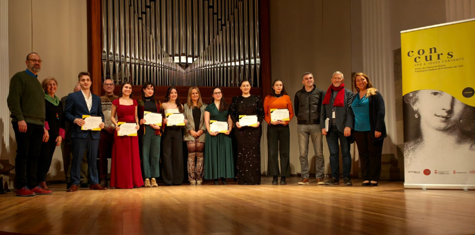 Alumnes del Conservatori Superior Liceu, premiades al II Concurs per a Joves Cantants