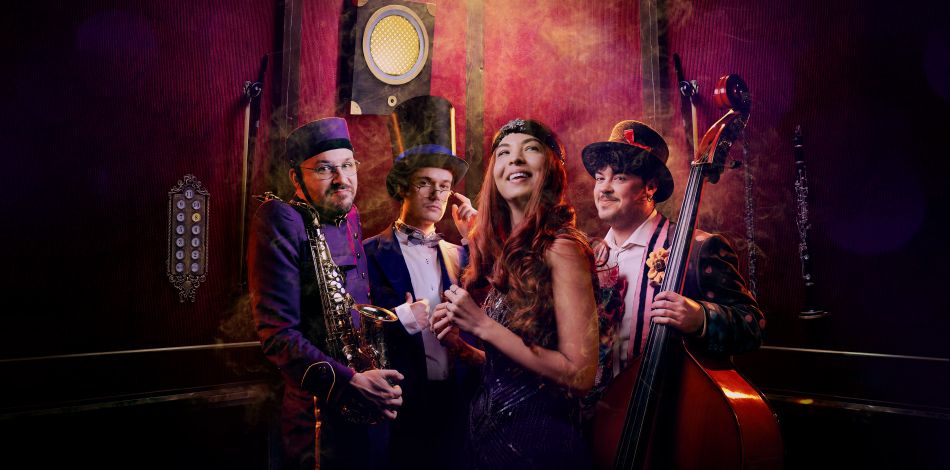 Alumnes i graduats, del Centre Superior de la Fundació Conservatori Liceu, participen a l’espectacle Up & Jazz