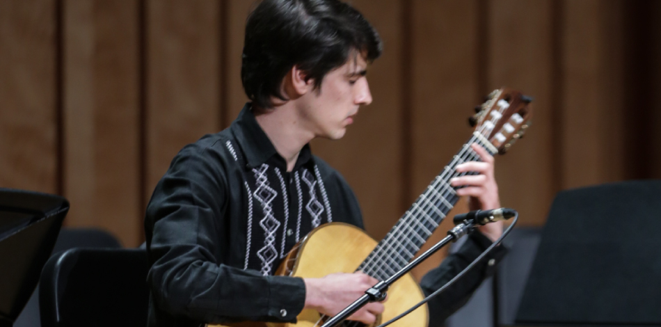 José Daniel Salceda, exalumne del Conservatori Superior Liceu, premiat a la XX edició del Certamen Internacional de Guitarra de Barcelona Miquel Llobet
